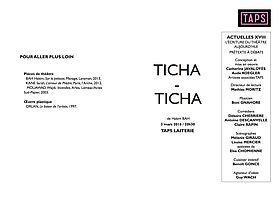 Feuille de salle Ticha-Ticha page 1