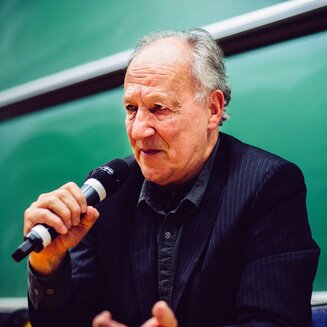 <em>Werner Herzog, novembre 2014</em> Werner Herzog, novembre 2014