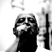 Charles Pennequin, performeur, accueilli en 2015