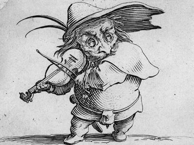 Jaques Callot : Violoniste