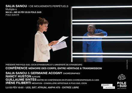 Conférence avec Germaine Acogny, Nancy Huston et Salia Sanou (février 2020)